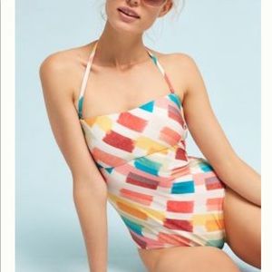 Anthropology One Piece Swimsuit